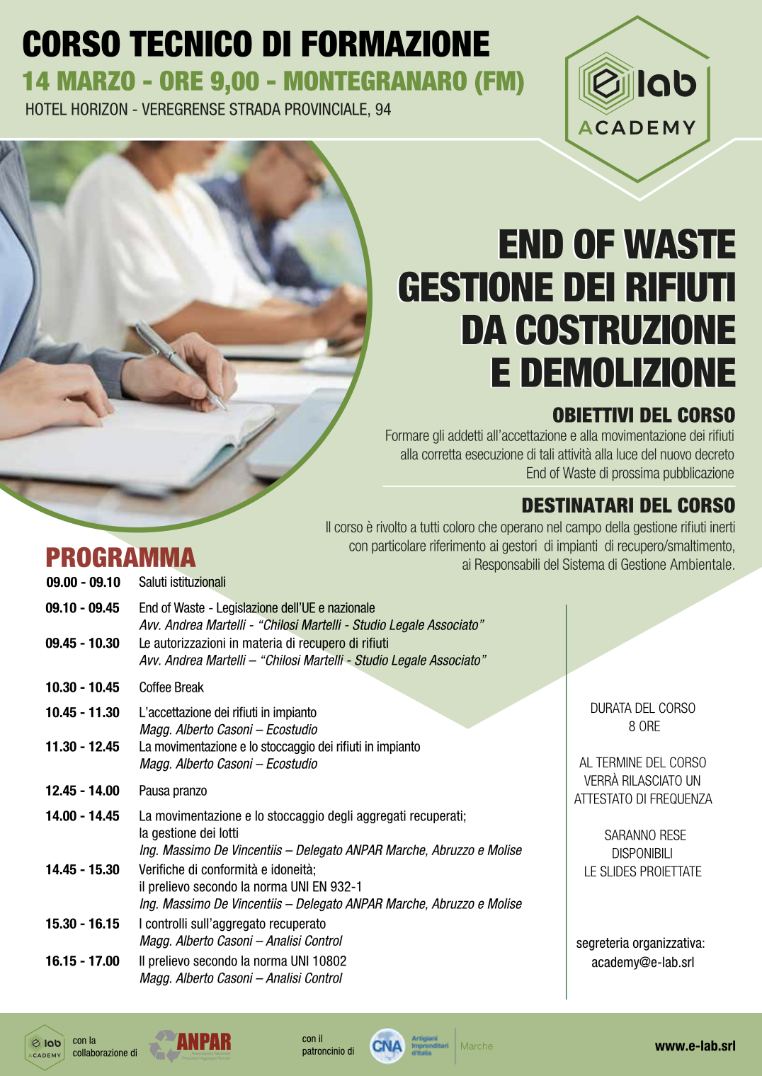 Decreto End Of Waste E Lab Realizza Academy Un Ponte Tra Normativa Ed