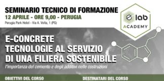 Seminario tecnico su calcestruzzo sostenibile
