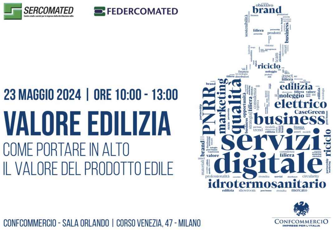 Sercomated e Federcomated convegno valore prodotto edile