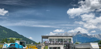 Liebherr idrogeno Bischofshofen première mondiale