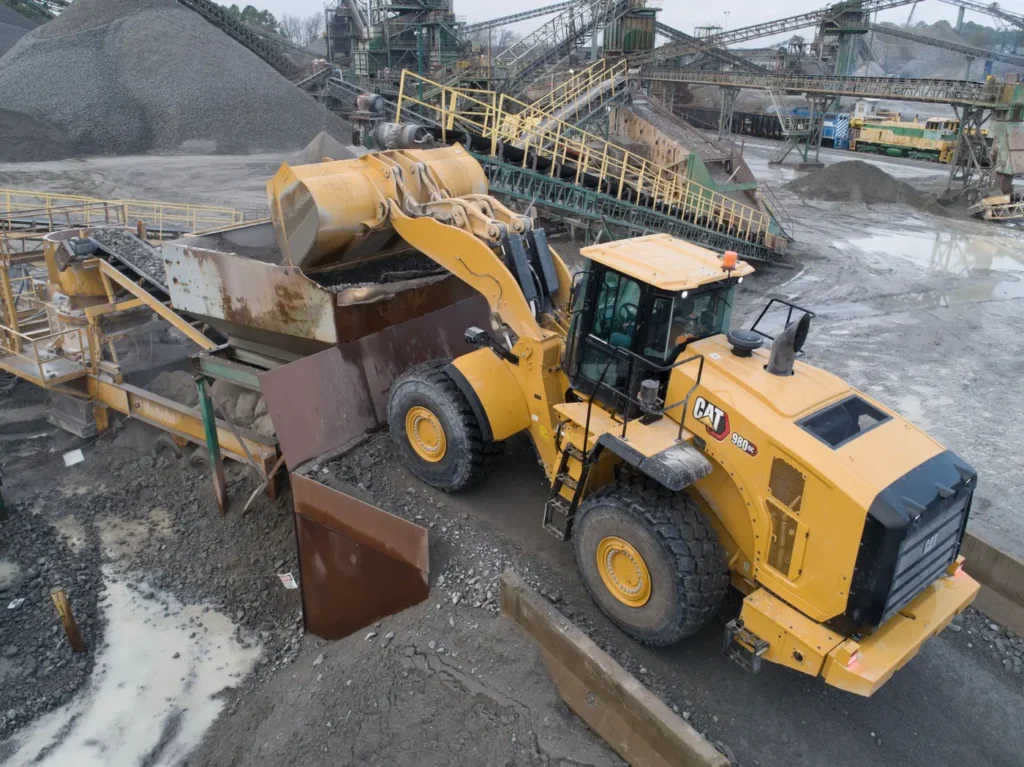pala gommata Cat 980 GC