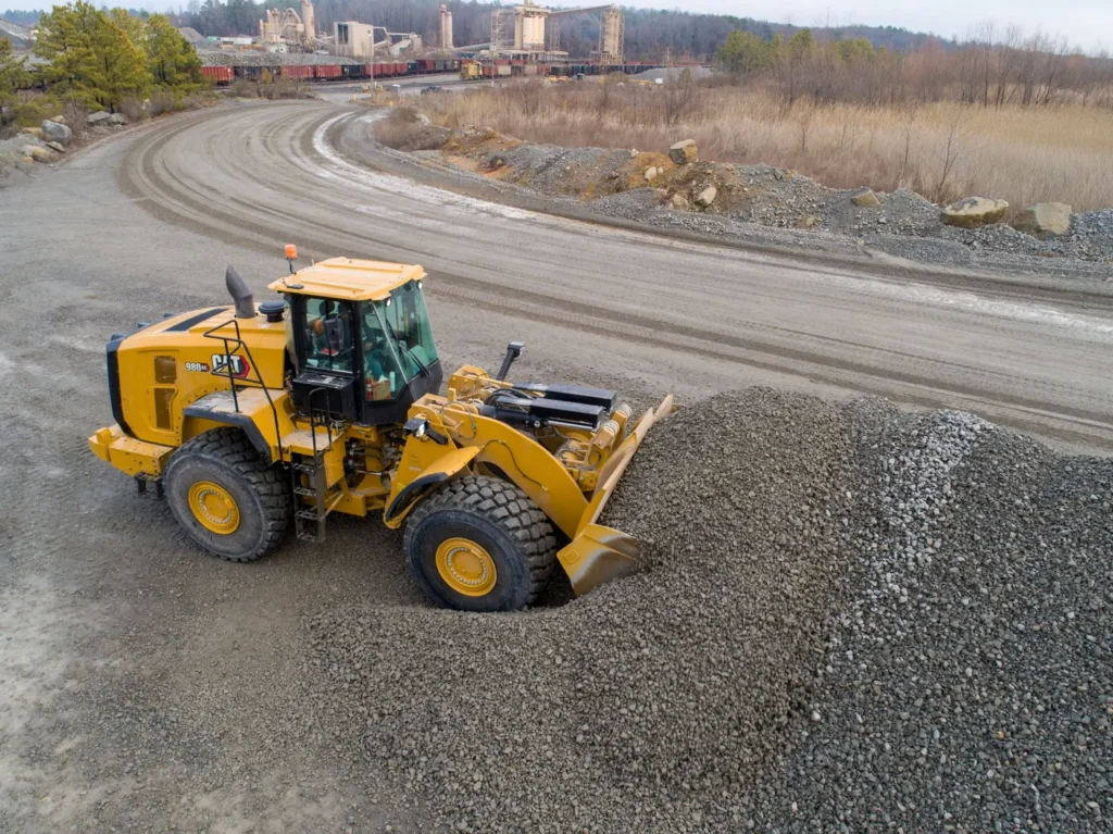 pala gommata Cat 980 GC