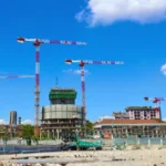 CMB e Colombo Costruzioni schierano 4 gru Potain per la Torre Faro A2A