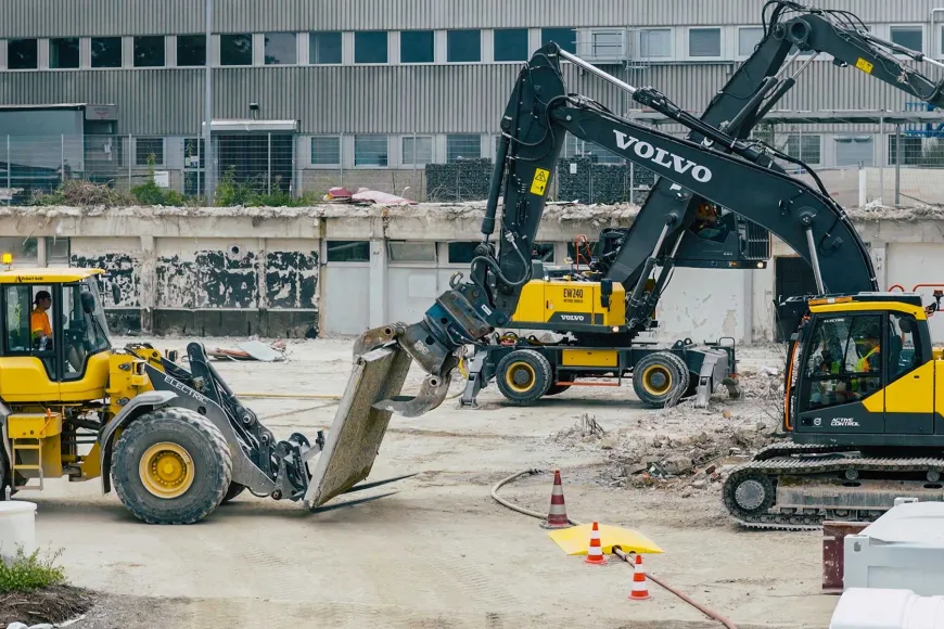 Elettrificazione demolizioni Volvo CE