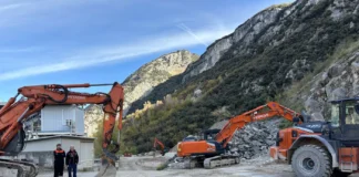 Intervento tecnico formativo HCME su una pala gommata alla cava di Scavi Chiarani