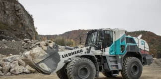 Test in cava con Strabag per la pala gommata a idrogeno Liebherr