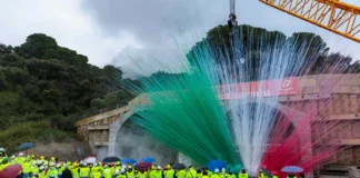 21.255 conci di rivestimento in calcestruzzo armato per la galleria Cefalù