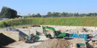 Orobica Inerti: avanguardia elettrica in cava con i mezzi LiuGong