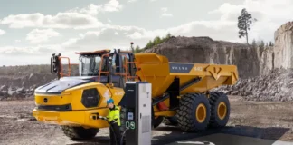 Volvo CE avvia la produzione in serie dei dumper articolati elettrici A30 e A40