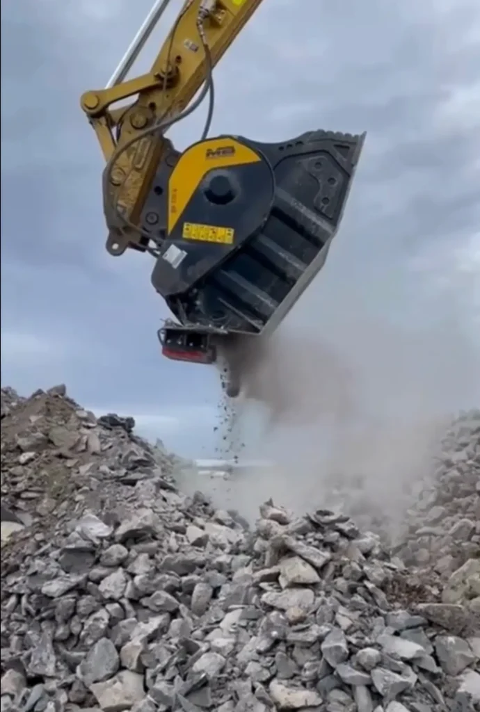 MB Crusher benne frantoio