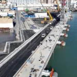 Genova, completata la nuova banchina di allestimento a Sestri Ponente